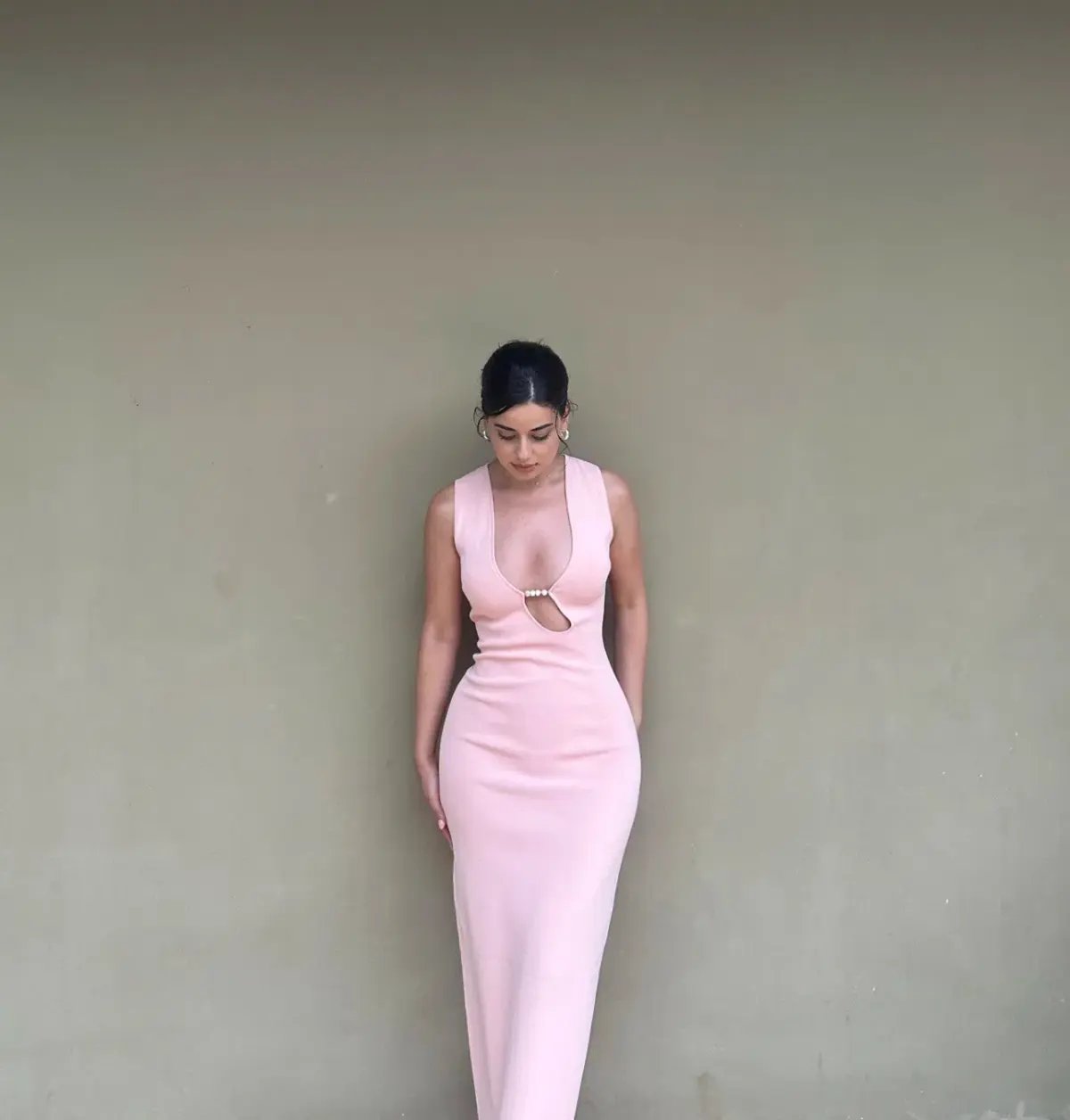 Sir the Label Kinetic Beaded Maxi Dress Pink Size 6 photo 4