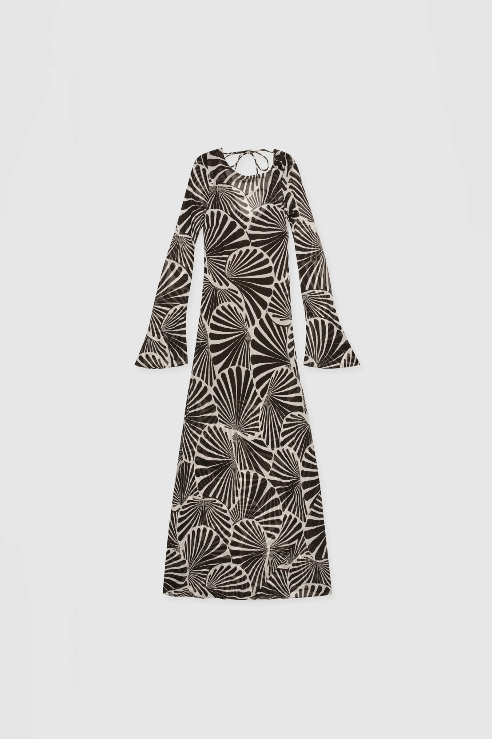 THE WOLF GANG LOTTIE MAXI DRESS - COCOA SHELL photo 9