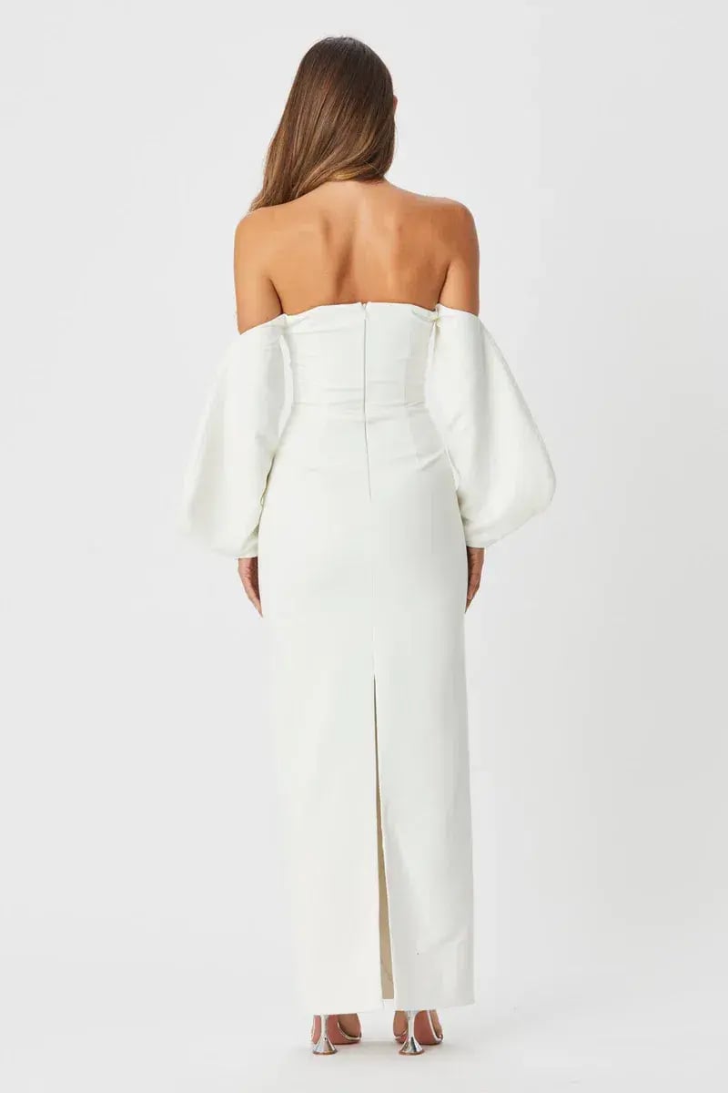 Bianca & Bridgett Honey Dress White Size 6 photo 4