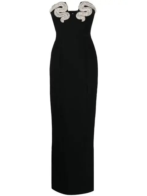 Rachel Gilbert Lukas Gown Black Size 0 / AU 6 photo 2