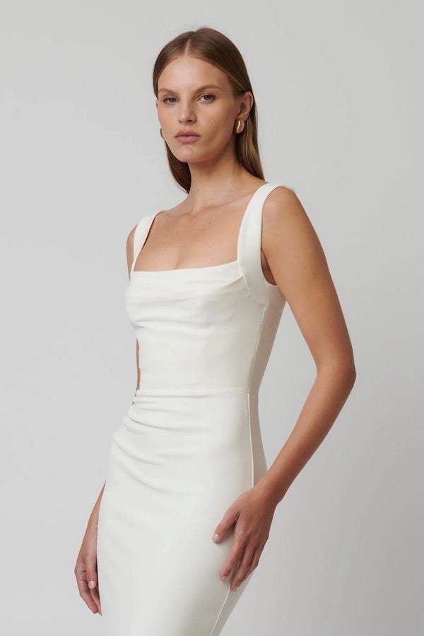 EFFIE KATS MARBELLA GOWN - WHITE photo 2