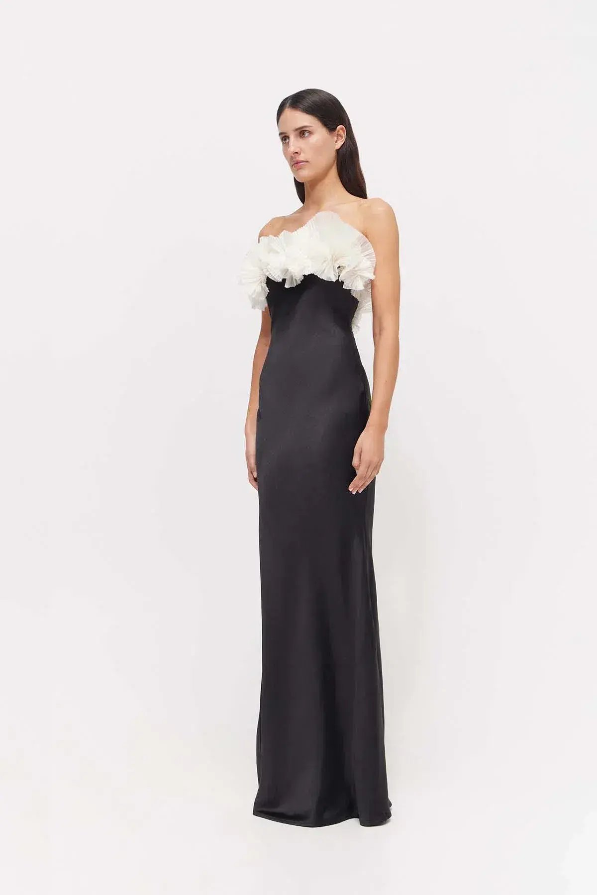 Rachel Gilbert Eyelar Gown Black Size 3 / AU 12 photo 2