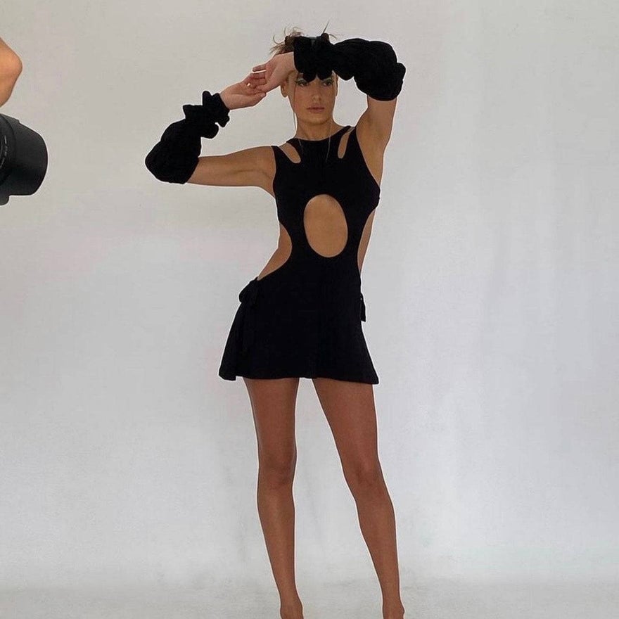 Bye Bambi Emison Dress in Black photo 3