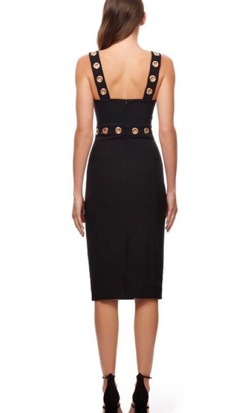 Kookai Black Hotel Costes Dress Size 10 photo 2