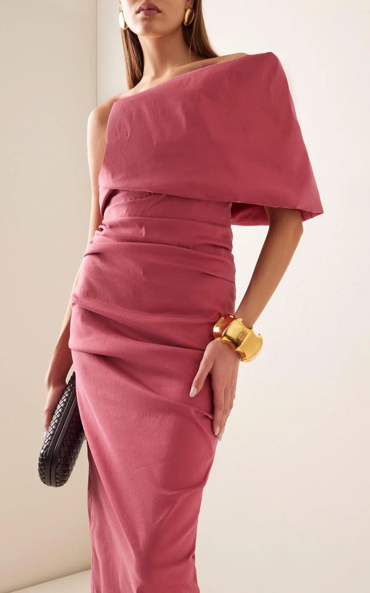 Rachel Gilbert Kat Gown Dress Rose Size 2/AU 10 photo 2