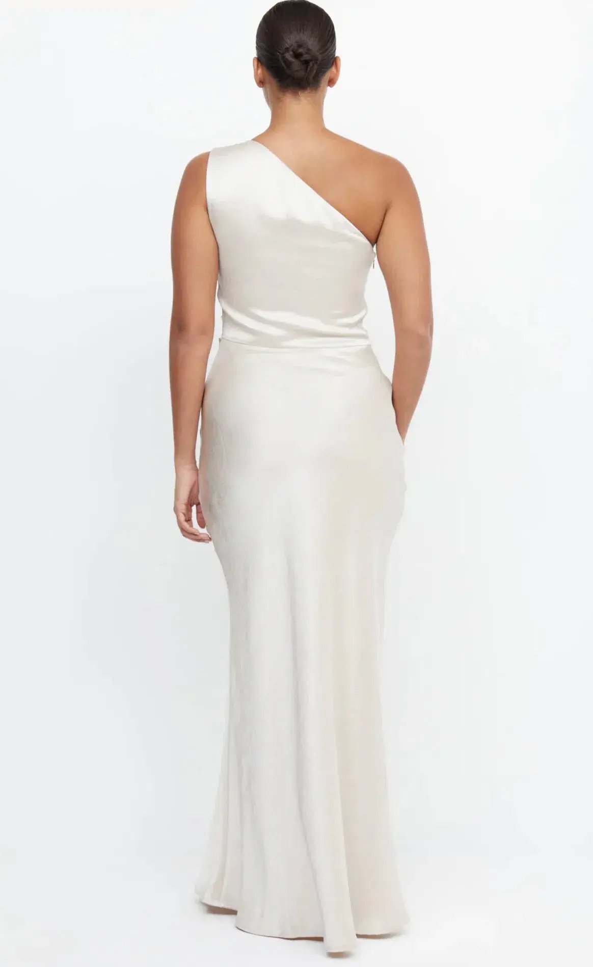 Bec & Bridge The Dreamer Asym Dress Sand Size 8 photo 3
