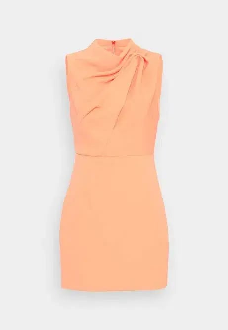 Mossman The Break Free Mini Dress in Faded Citrus Size 8 photo 3