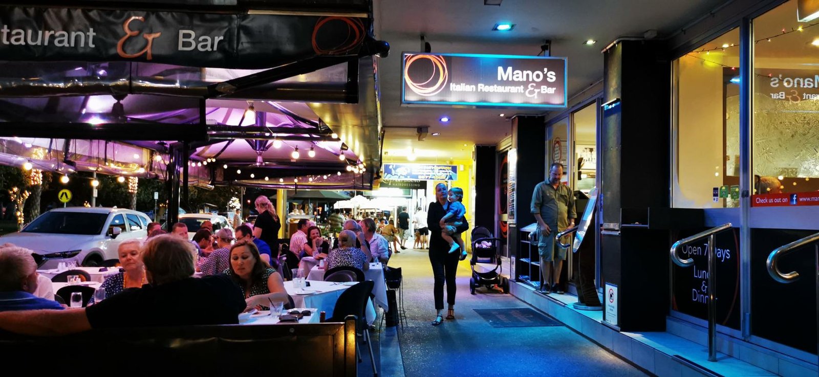 Outdoor Space at Mano's Italian Restaurant photo 5