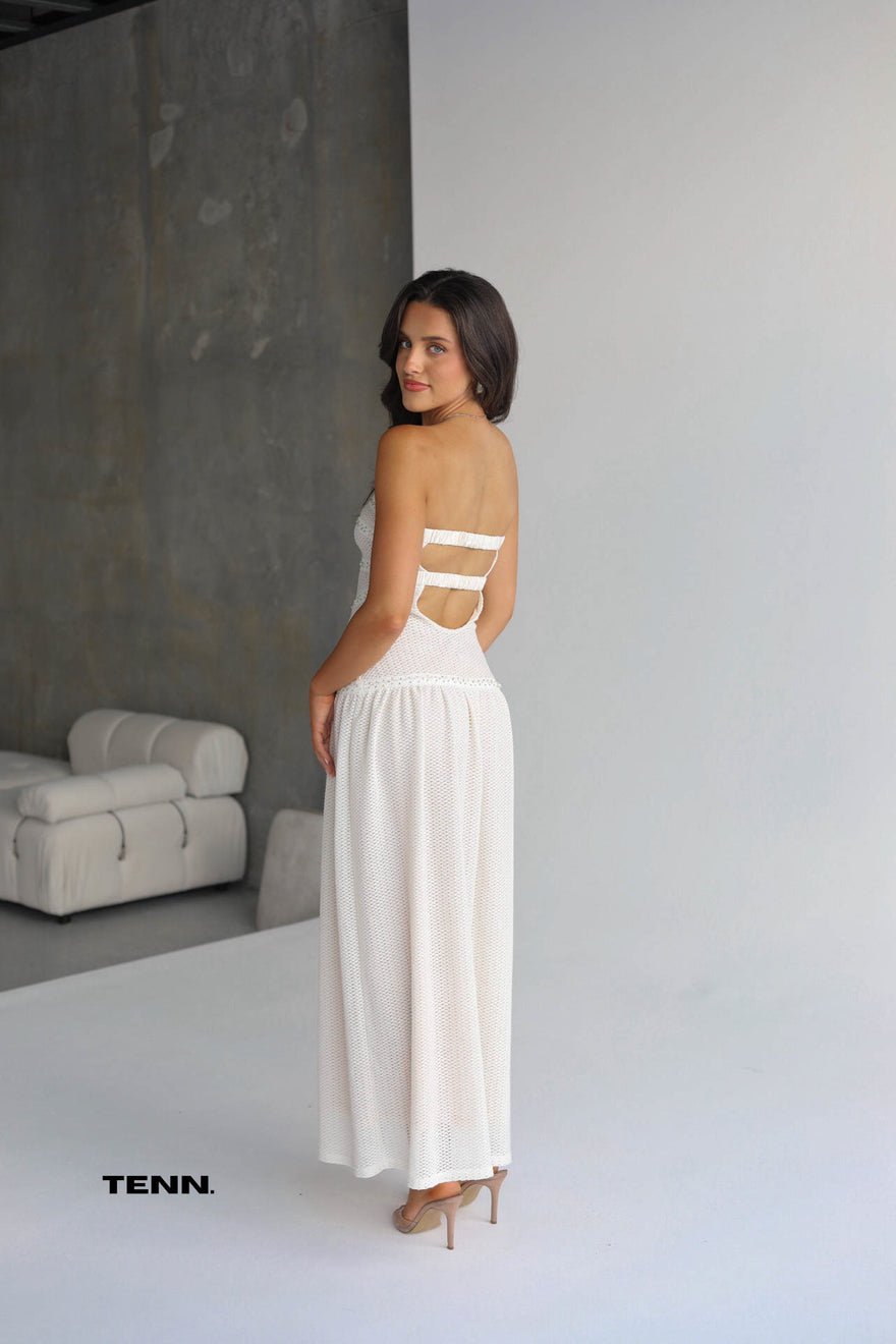 Fait Par Foutch Colette Dress - Ivory photo 2