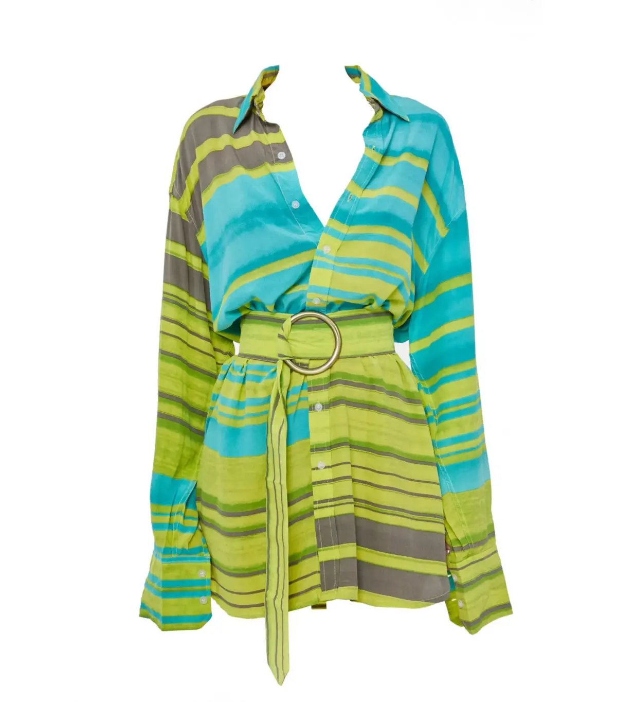 Bamba Swim Titan Shirt Dress in Reef Size S / AU 8 photo 6