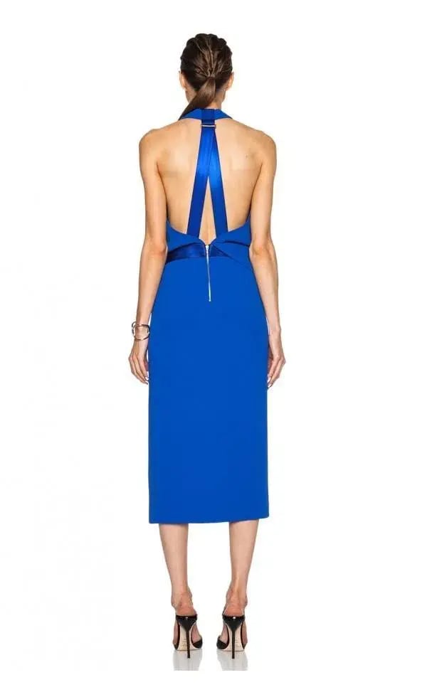 Dion Lee Safety Dress Blue Size 6 photo 2