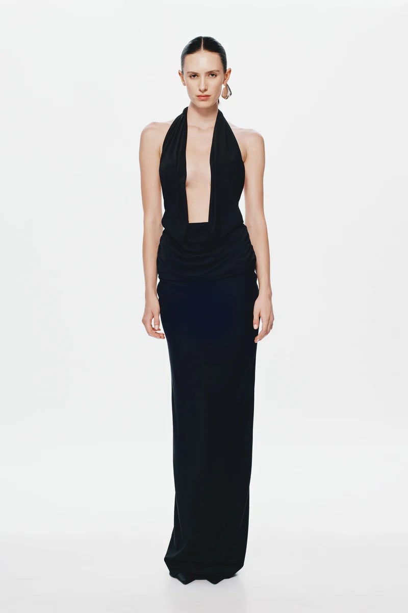 Misha Collection Vanessa Jersey Dress - Black photo 3
