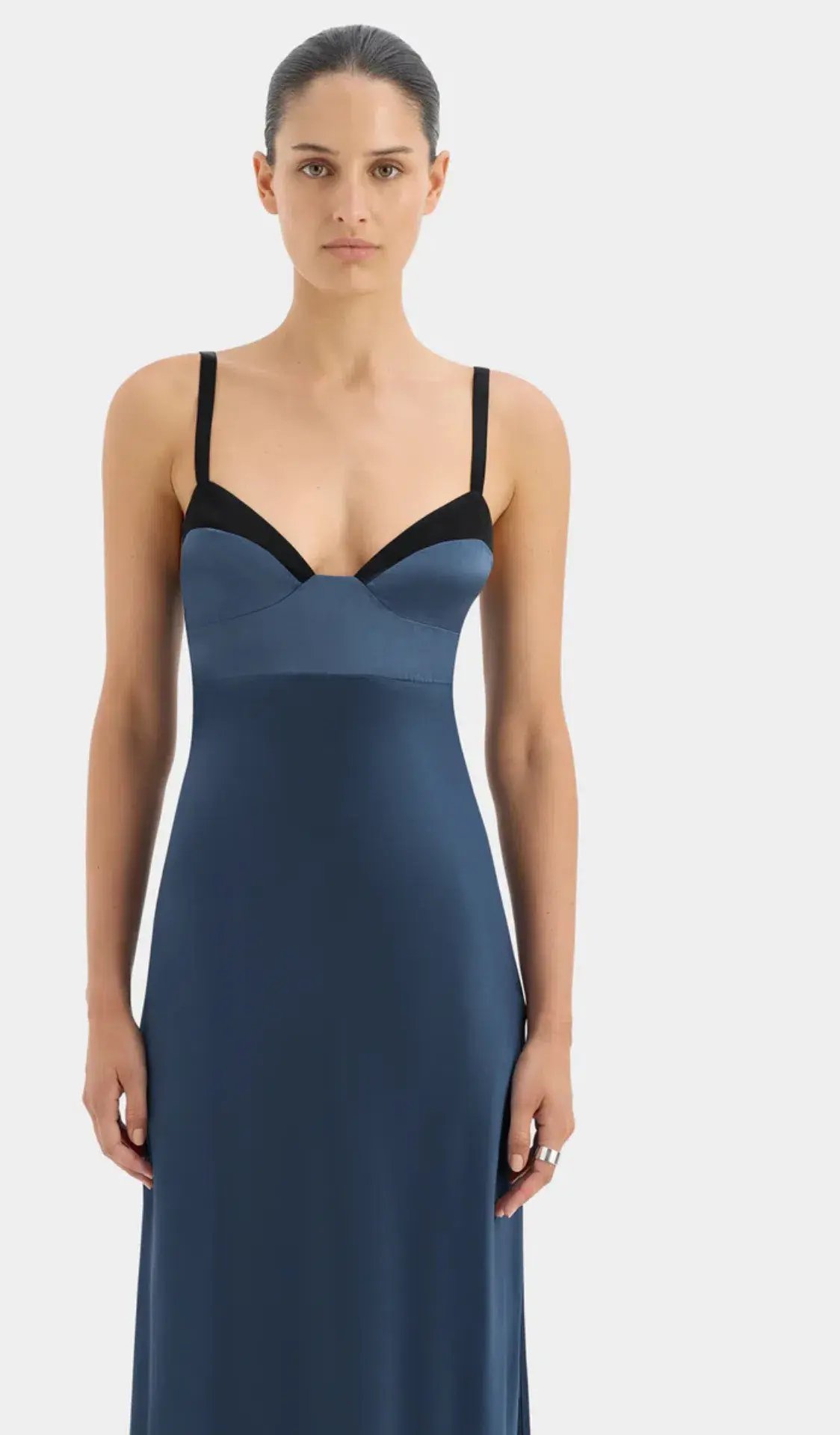 Sir The Label  Depeche Balconette Gown Blue Size 3 / AU 12 photo 3