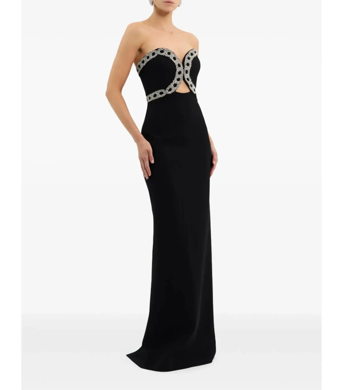 Rebecca Vallance Celinda Gown Black Size 12 photo 2