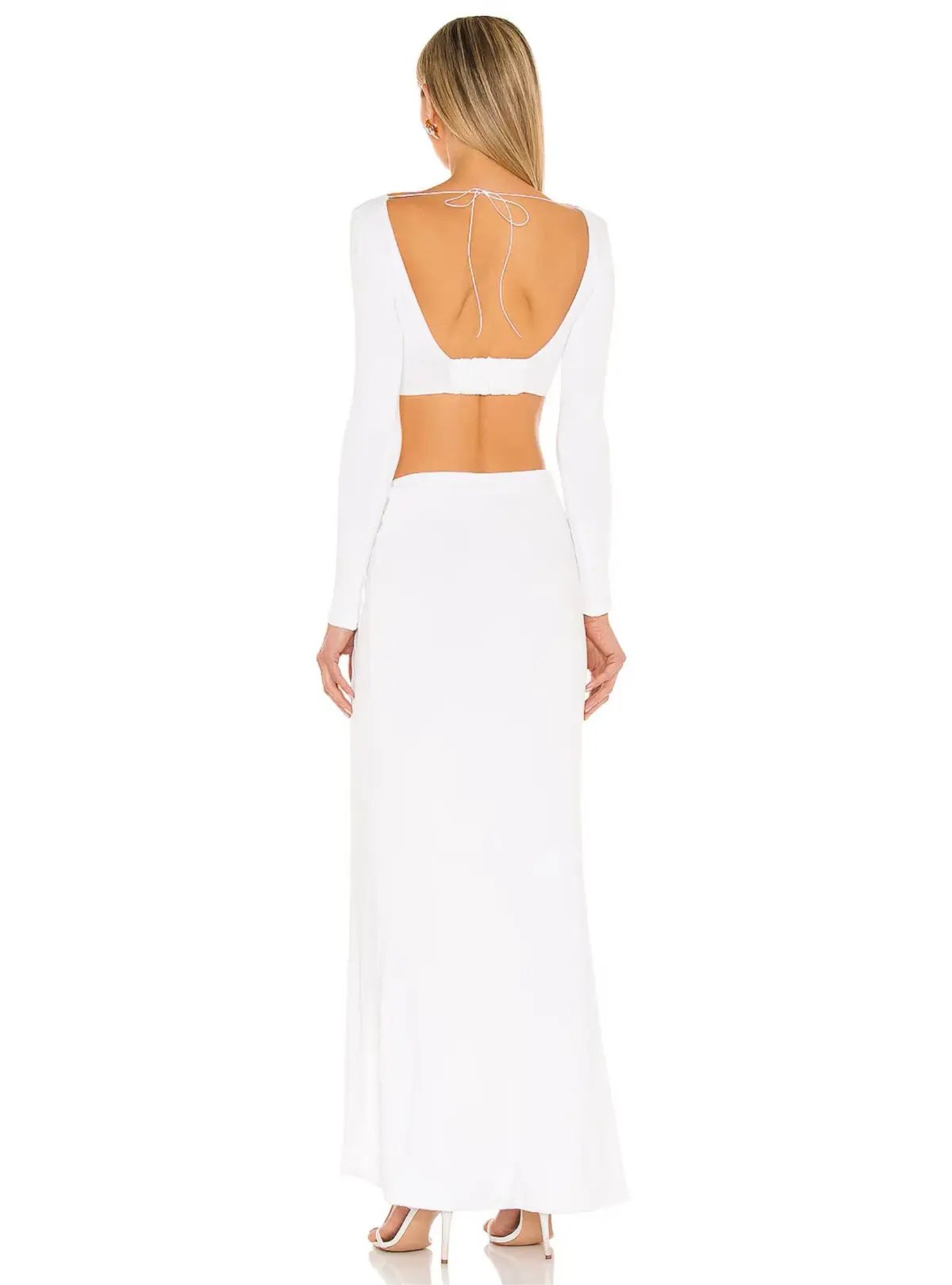 Natalie Rolt Clementine Set White Size 0 / AU 6 photo 3