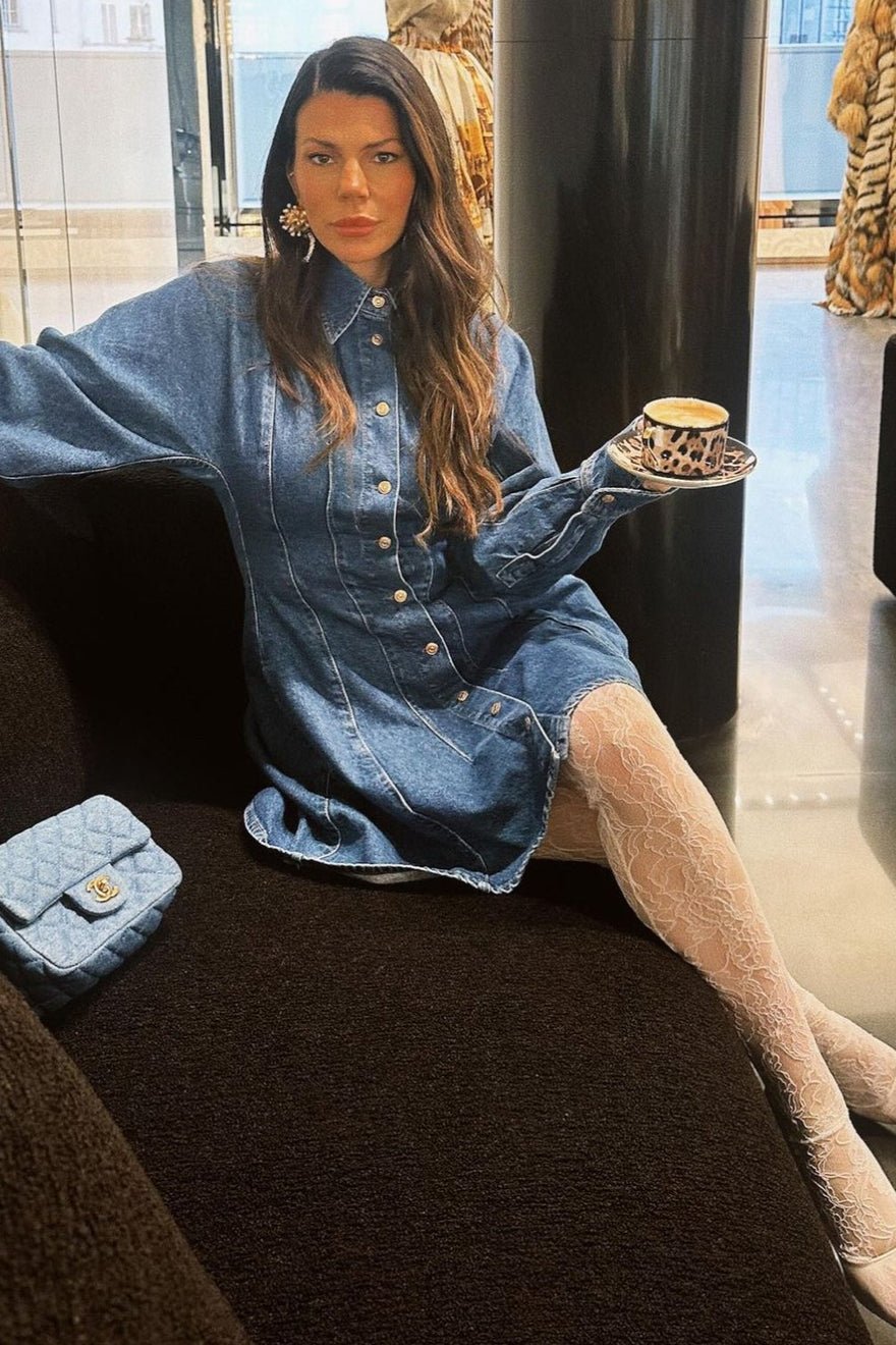 Scanlan Theodore Cocoon Sleeve Mini Dress photo 3