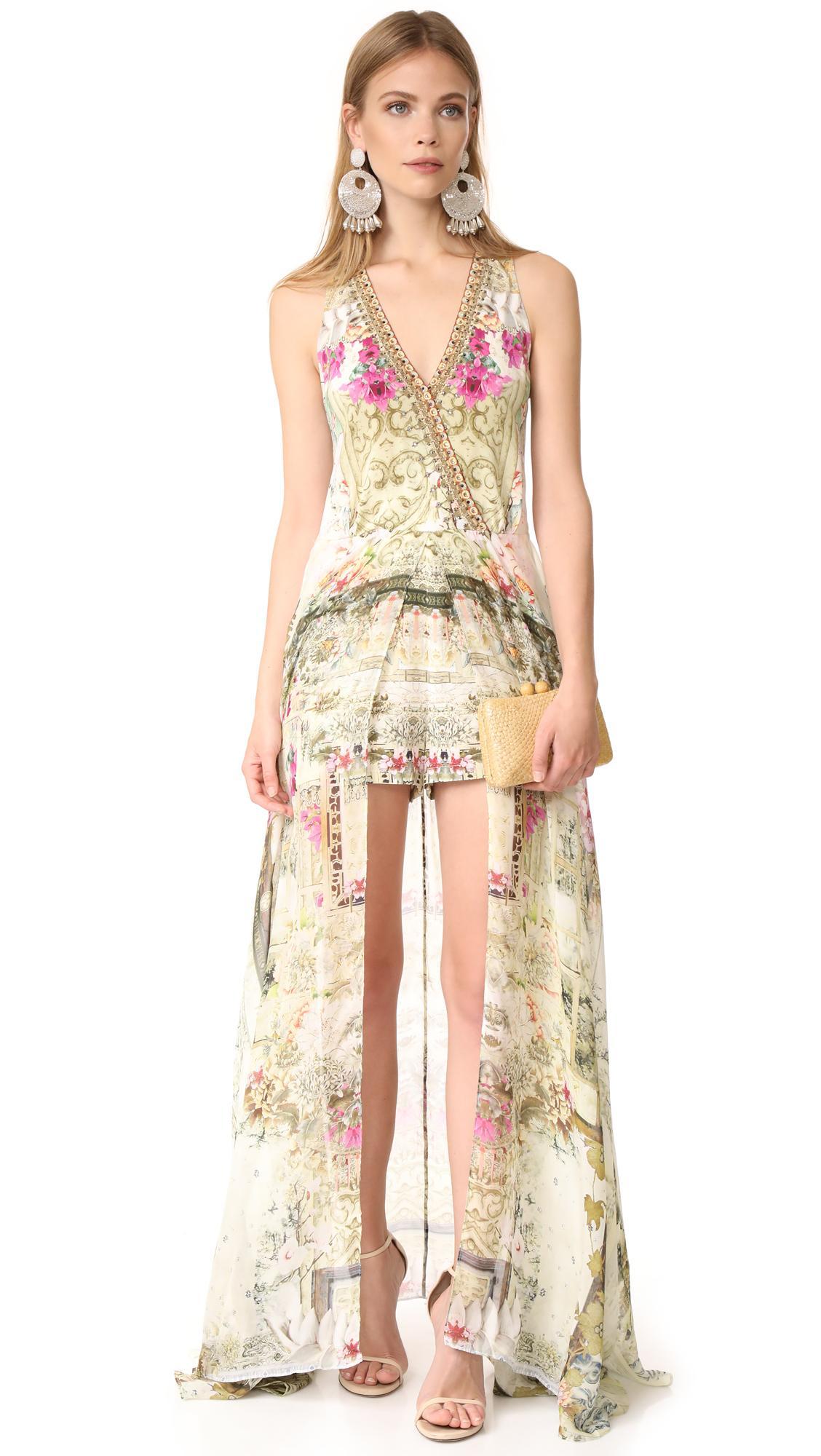 Camilla Girls in the Garden Wrap Romper Size S photo 4