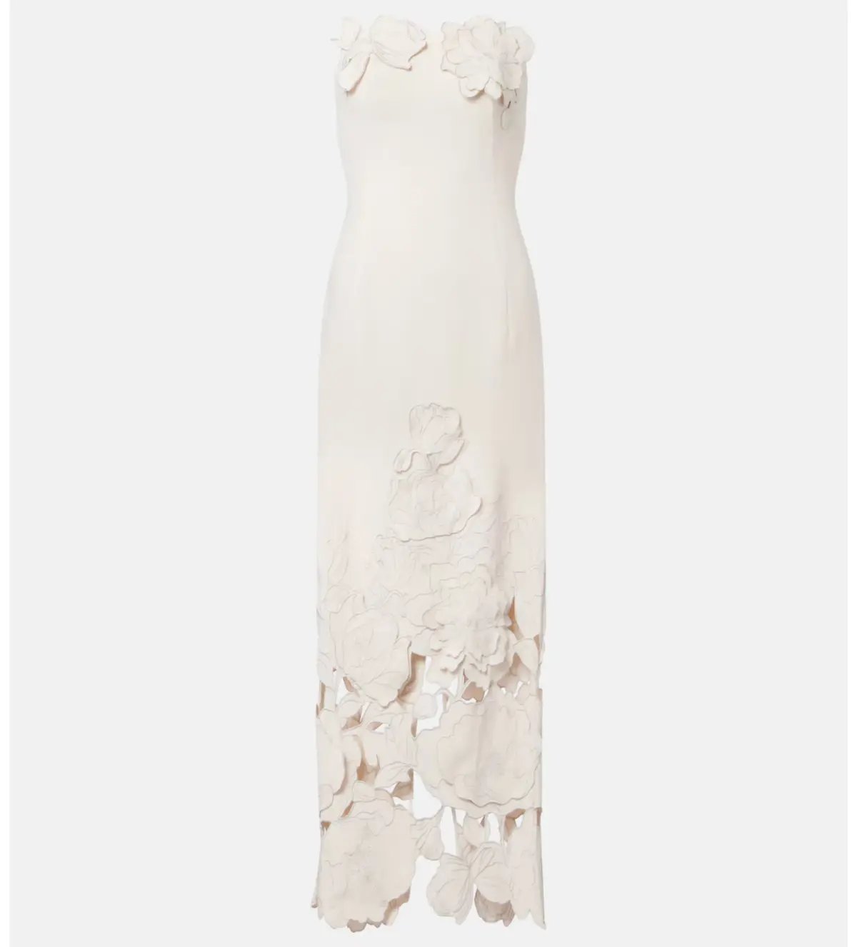 Leo Lin Rayna Dress White  Size 8 photo 2