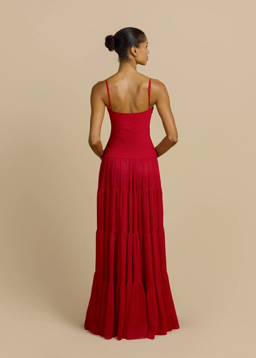 Arcina Ori Delphina Dress Red photo 3