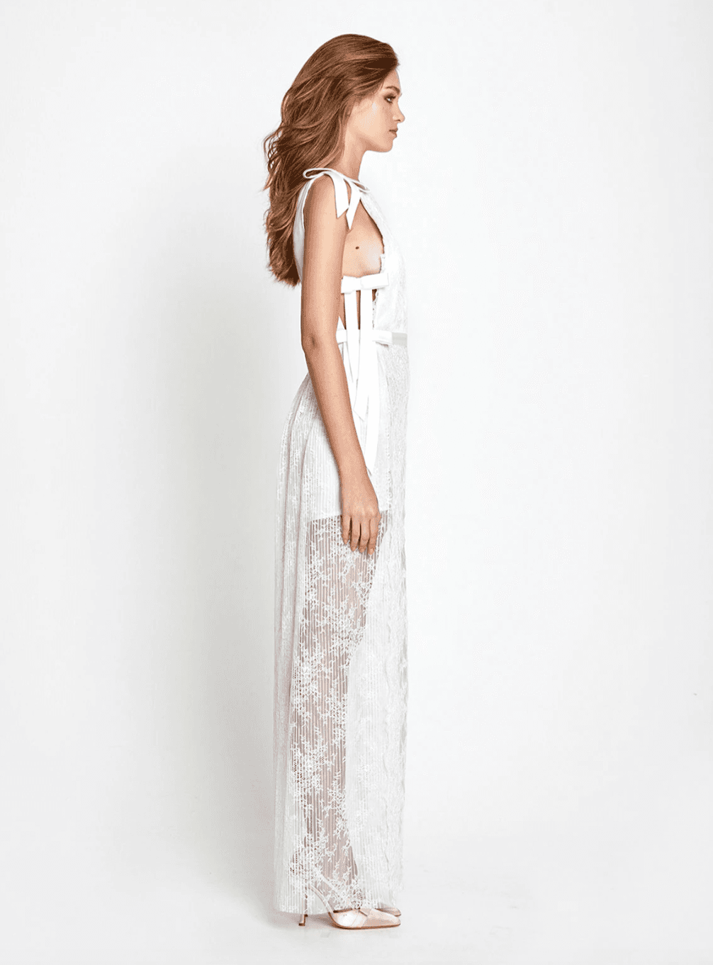 Alice McCall Witchcraft Maxi Dress Porcelain White Size 4 photo 4