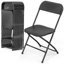 Chair Hire - Foldable black chairs photo 2
