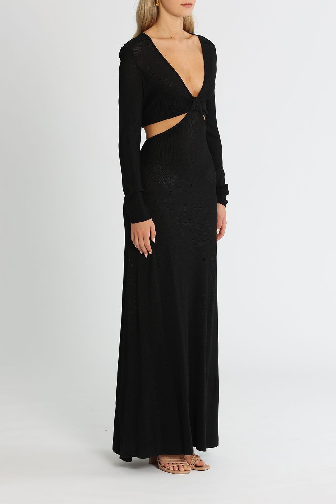 Alvar Knit Dress - Black photo 2