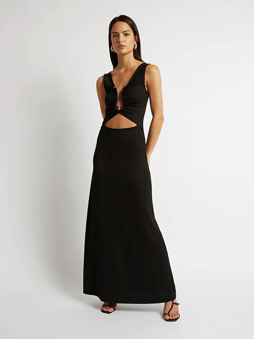Christopher Esber Plunge Neckline Polar Orbit Dress photo 2