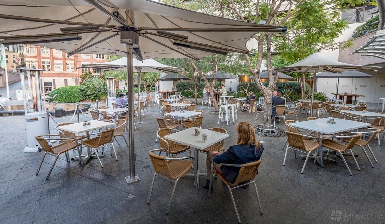 Patio at Avenue On Sussex photo 2