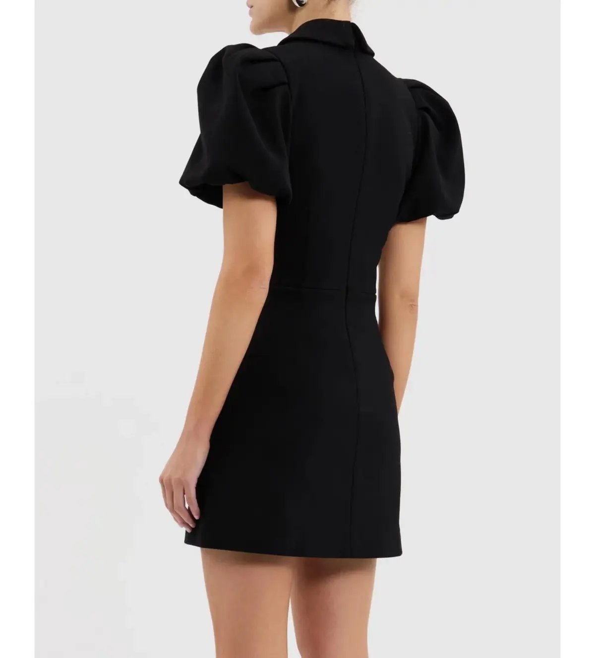 Rebecca Vallance Emma Mini Dress Black Size AU 10 photo 5