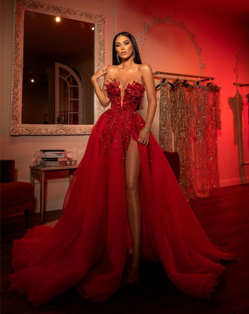 Albina Dyla Angelique Gown (organza embellished gown) photo 4