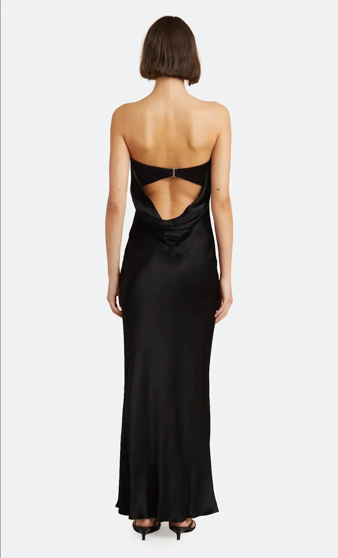 Bec & Bridge Moondance Strapless Dress Black Size 8 photo 2