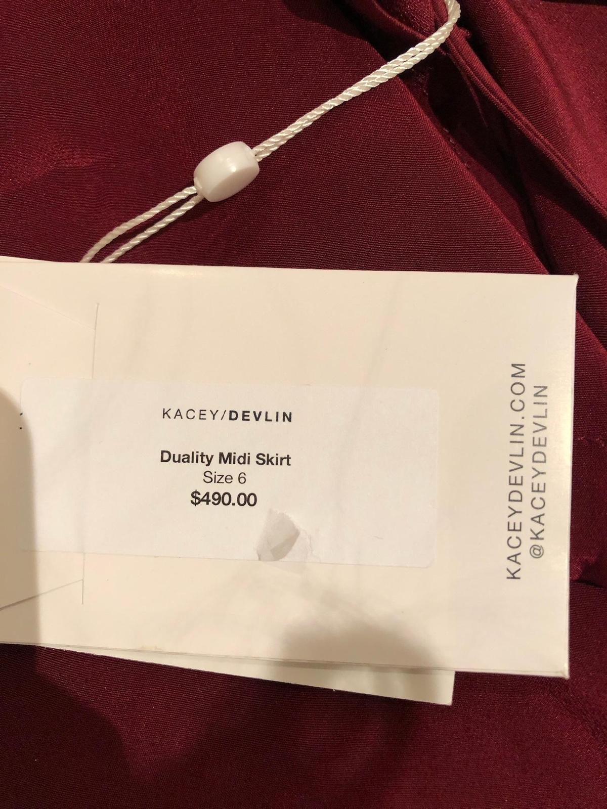 Kacey Devlin Traverse Dress Skirt Size 65 photo 7