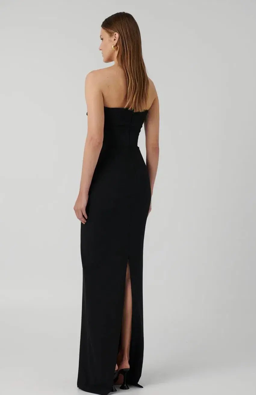 Effie Kats- Monroe Gown- Black- Size S-8 photo 4