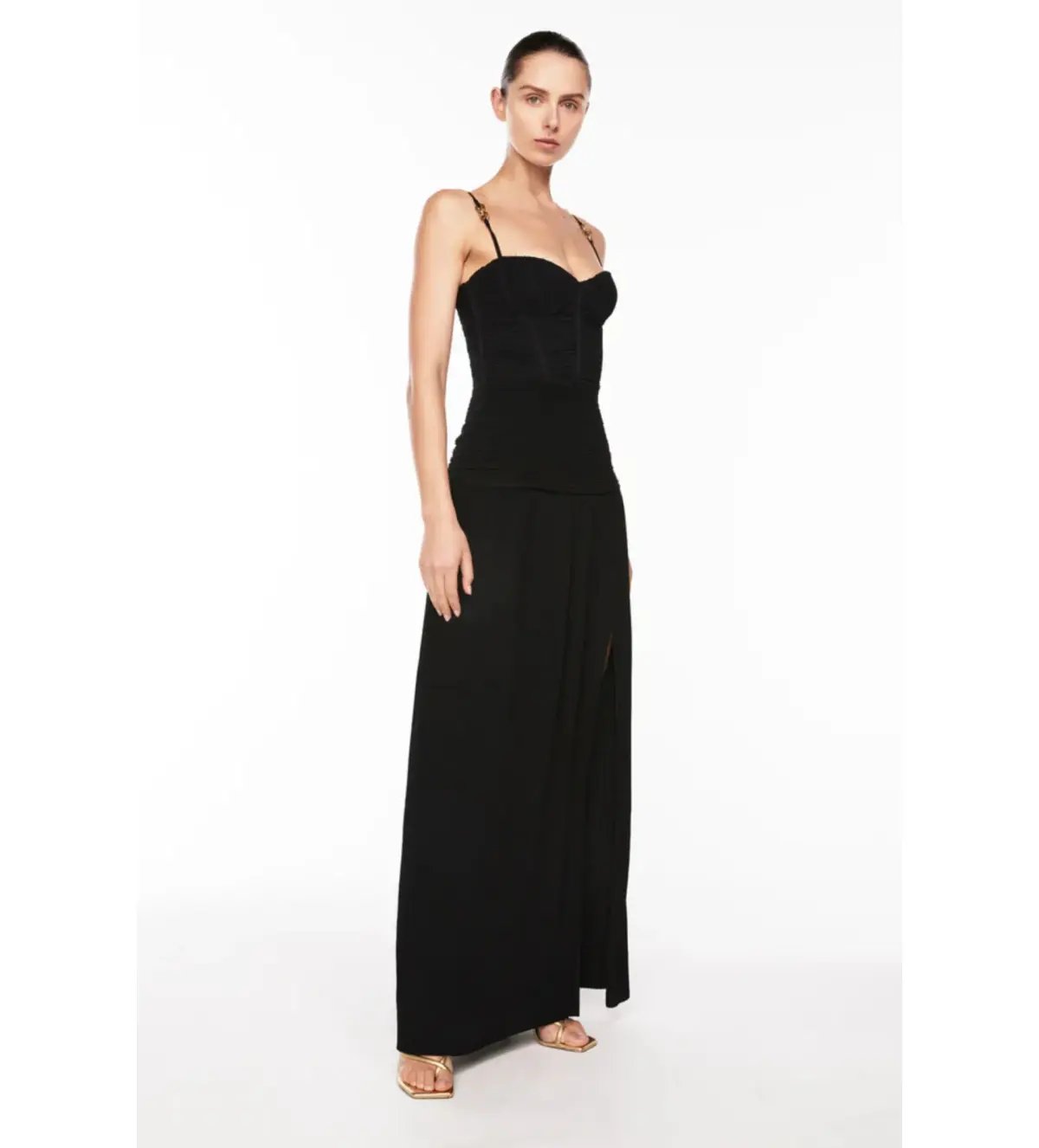 Manning Cartell Double Time Pleat Black Size S/AU 8 photo 4