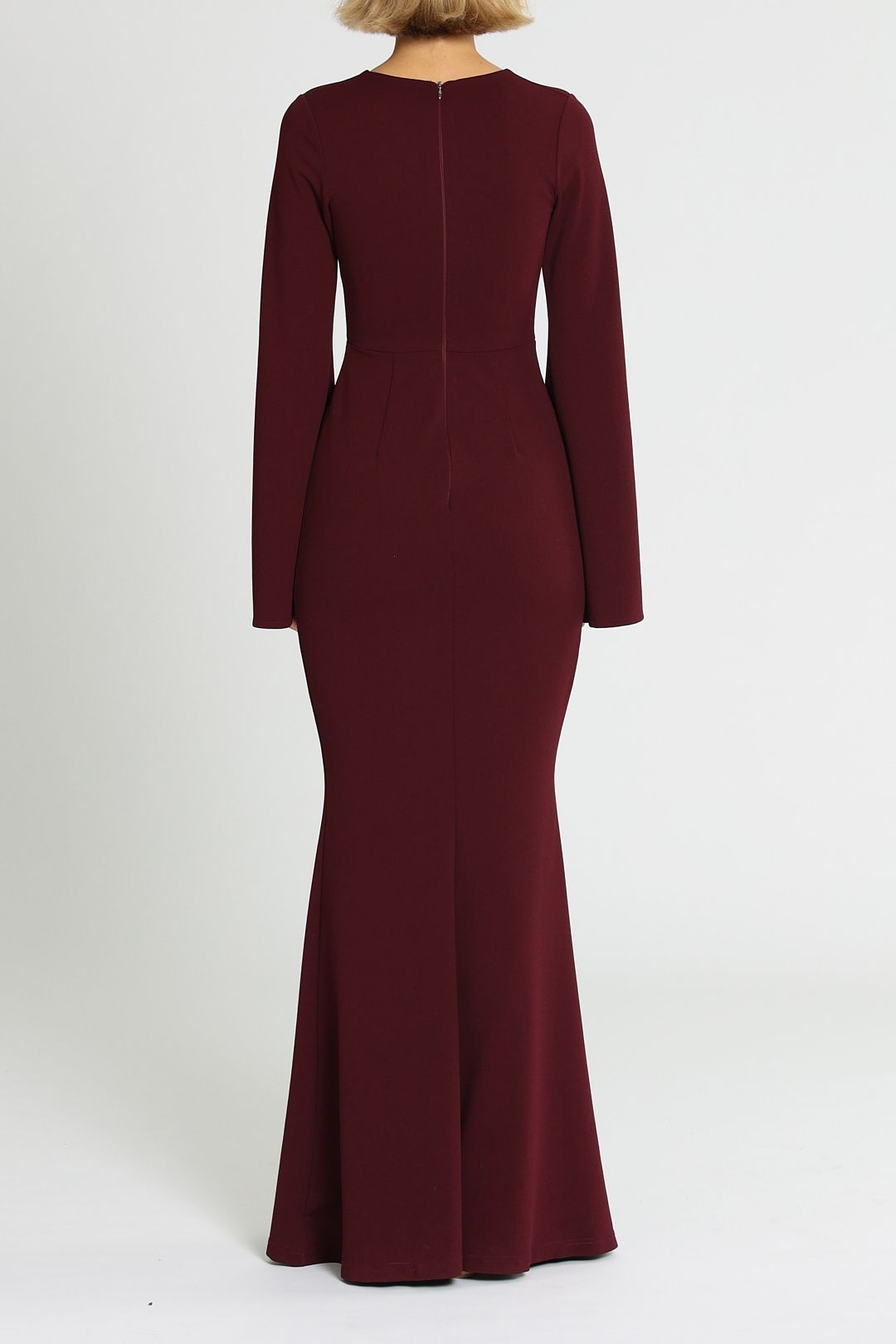 Amaryllis Gown - Wine photo 3