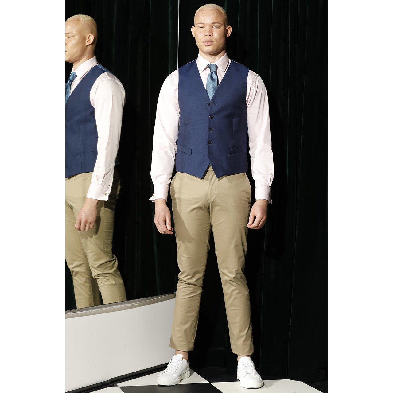 Joe Black Electro Blue Waistcoat photo 2