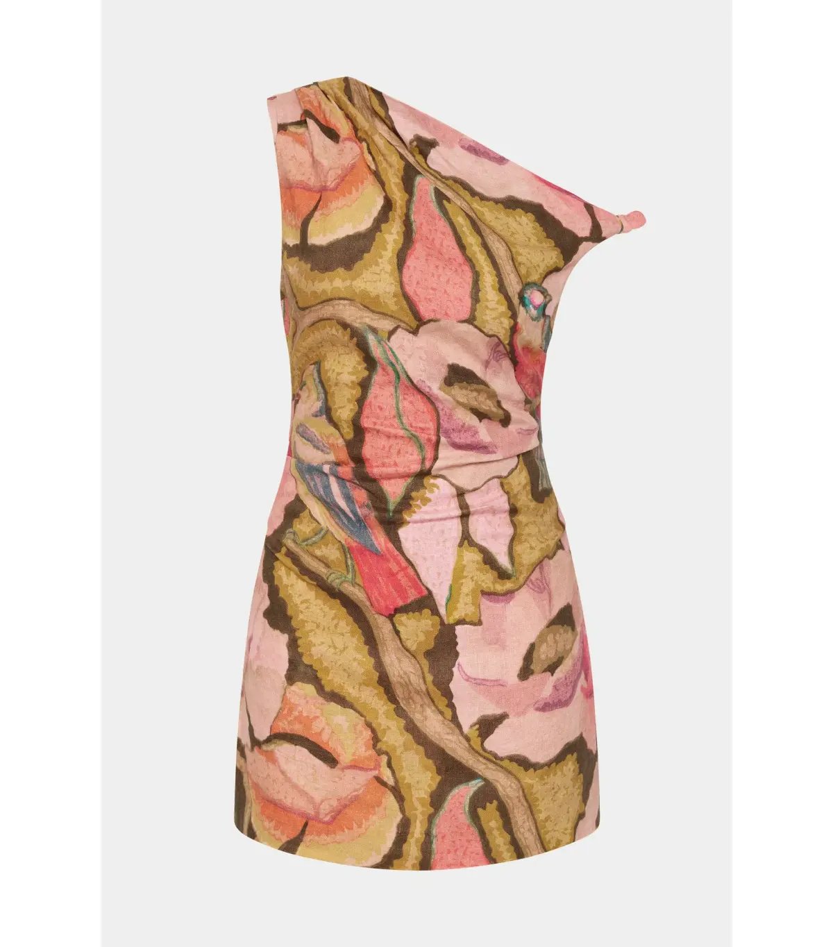 Sir the Label Talulah Knot Mini Dress Sanderling Floral Size 2 / AU 10 photo 4