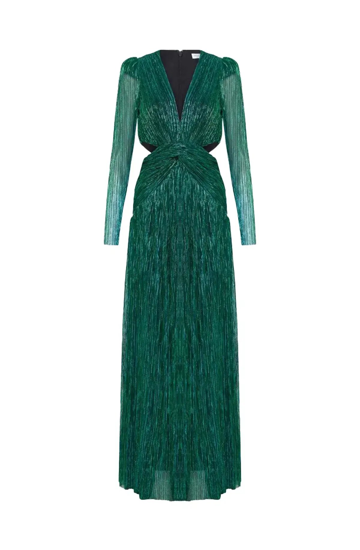 Sheike Millenium Gown Dress Green Size 8 photo 4