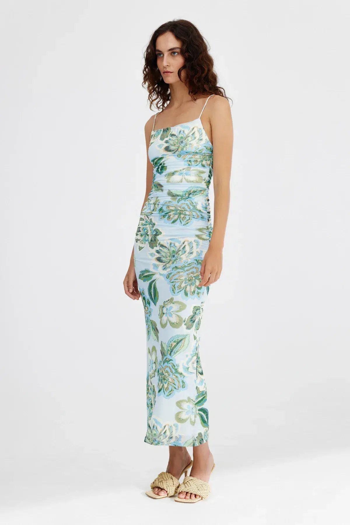 Significant Other Verona Dress Azure Tapestry Size 8 photo 2