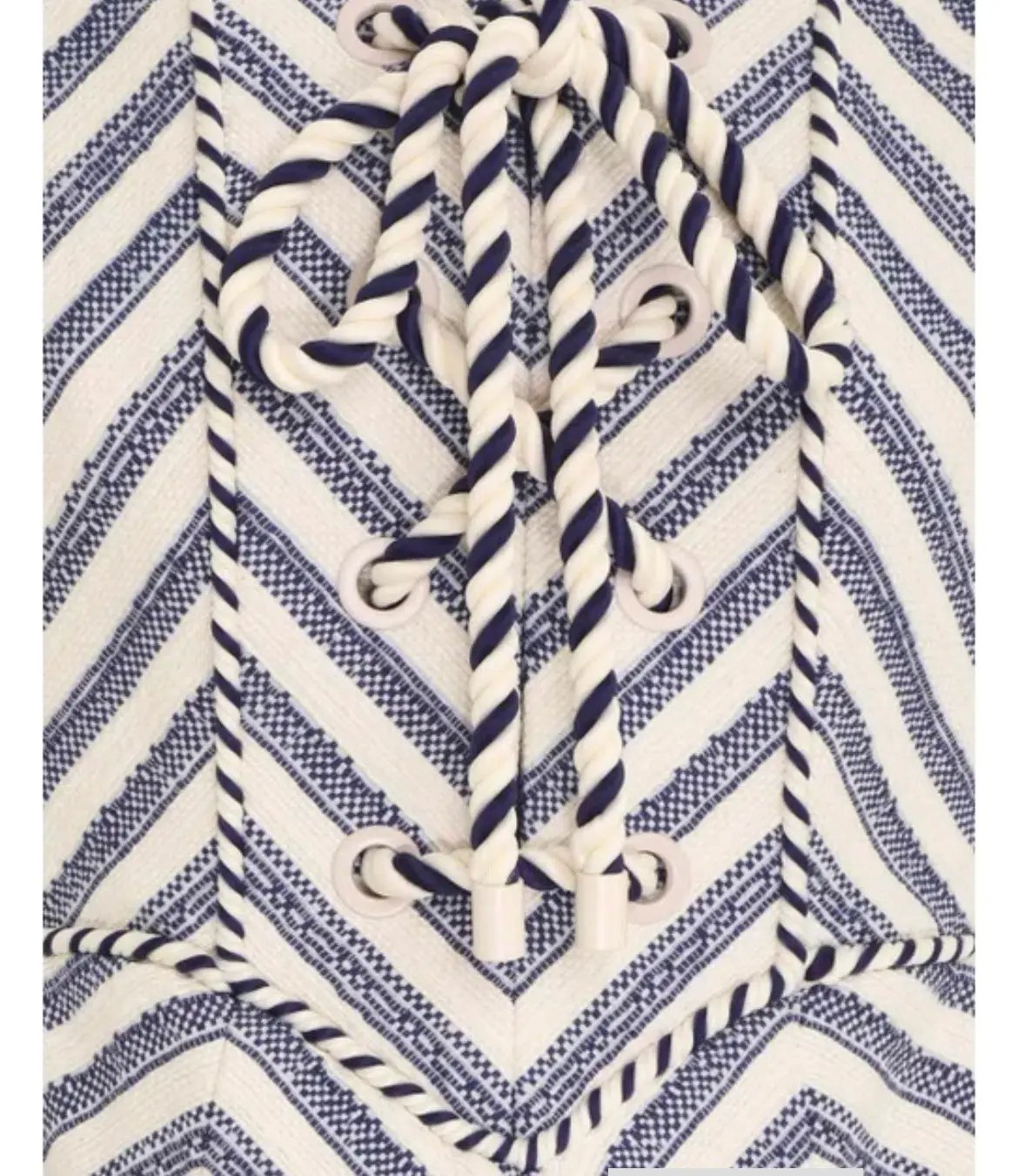 Zimmermann High Tide Laced Midi Dress Stripe Size 0 / Au 8 photo 3