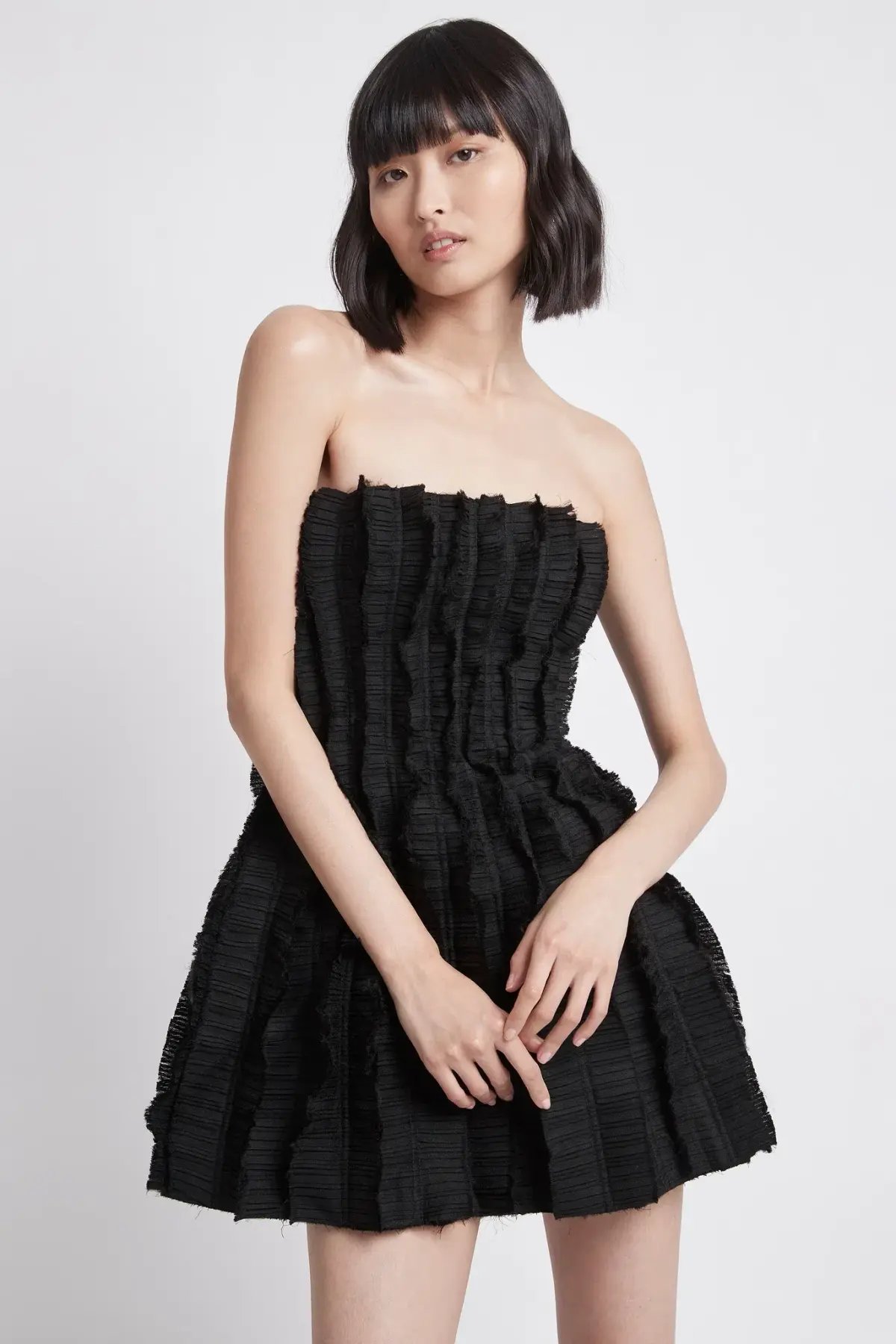 AJE Hybrid Sleeveless Mini Dress Black Size 10 photo 5