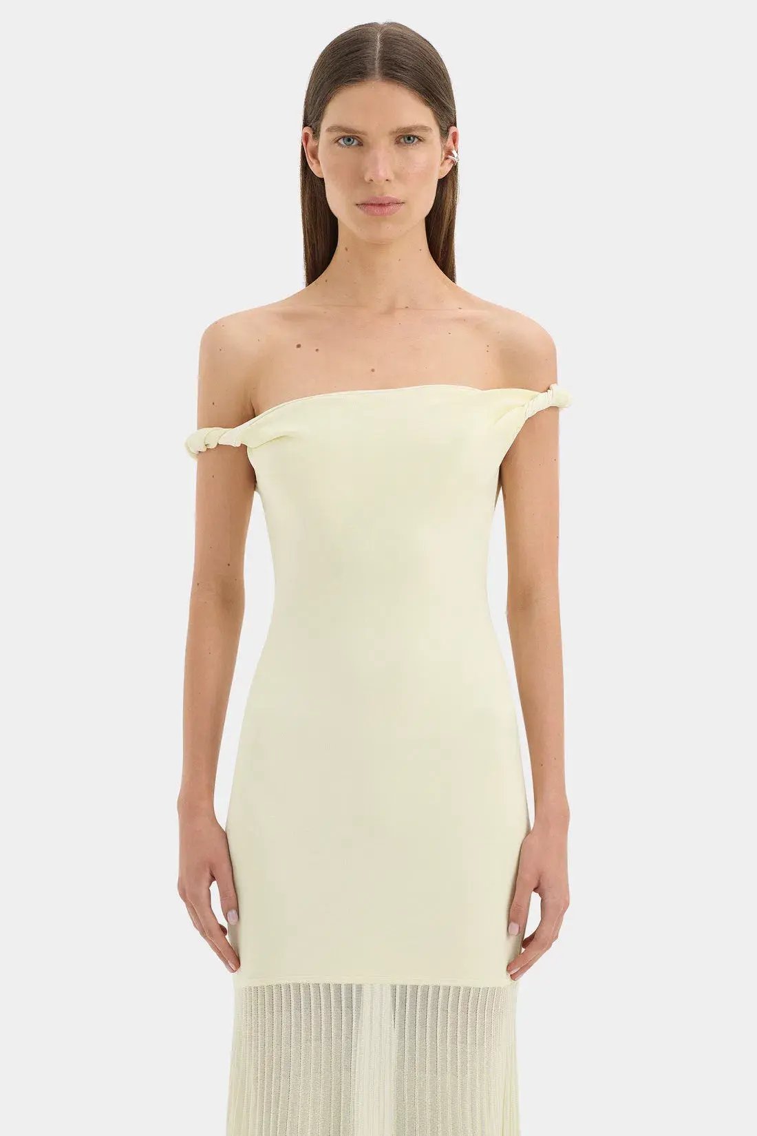 Sir Elia Off Shoulder Twist Dress- 0P photo 3
