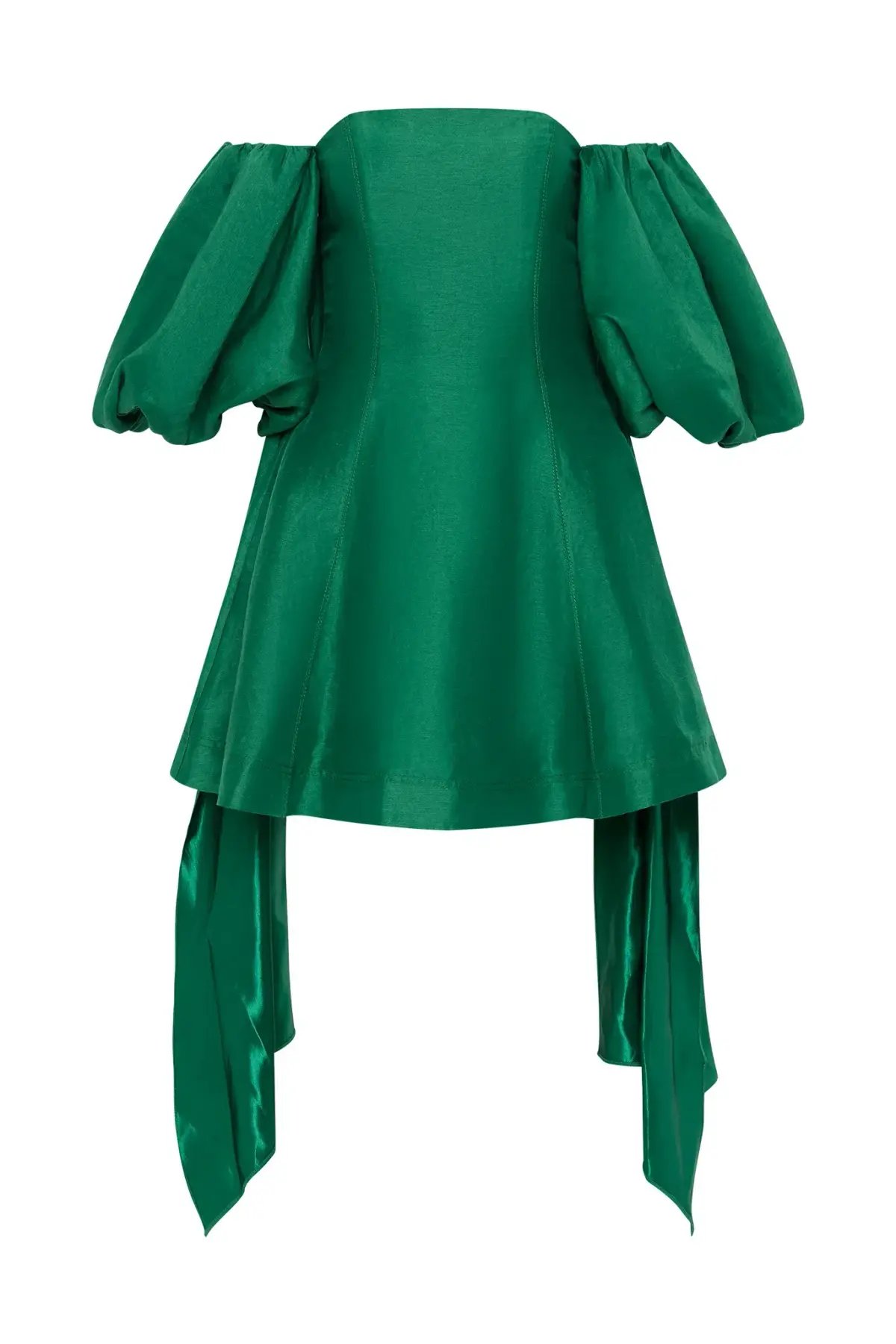 Aje Incarnation Mini Dress Emerald Size AU 8 photo 3