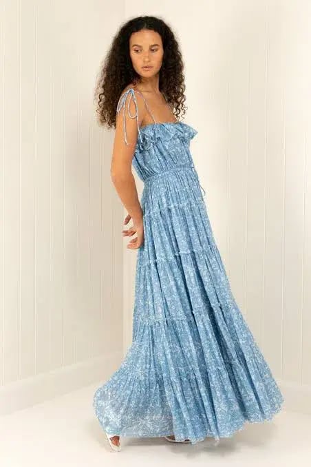 Palm Noosa With Love From Dress Blue Size 6 photo 2