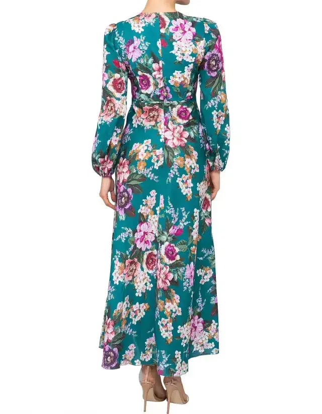 Zimmermann Allia High Neck Midi Dress Floral Size 0 / AU 8 photo 2