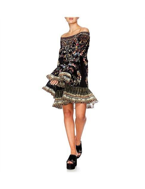 Camilla 'Dancing in the Dark' A Line Frill Dress Size L photo 4