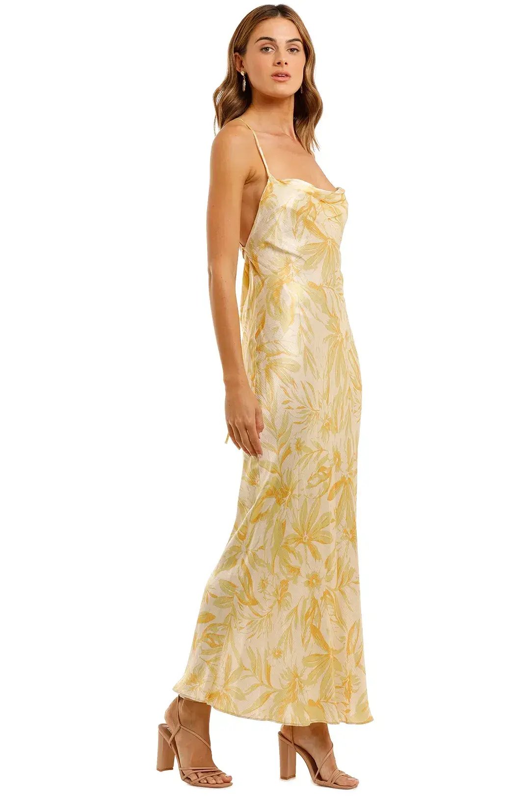Bec & Bridge Tropical Punch Dress Yellow Size 6 photo 2