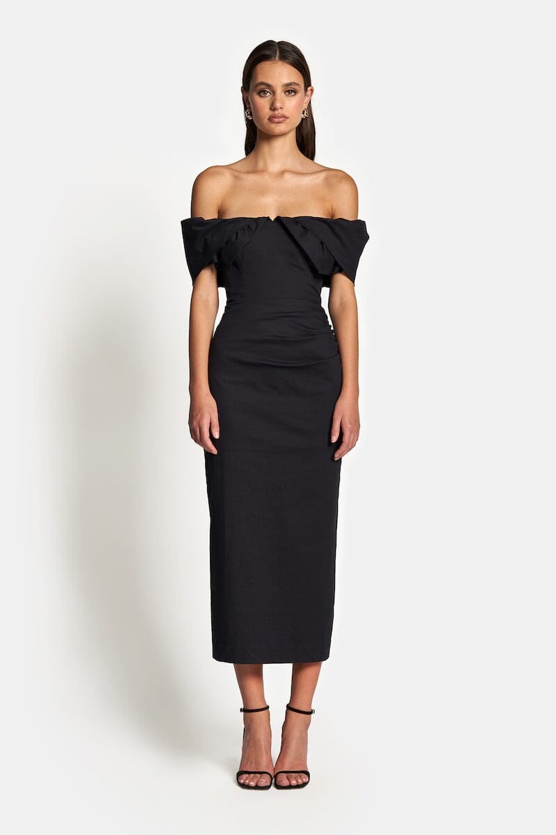 Sofia the Label Hailey Off Shoulder Midi Dress photo 3