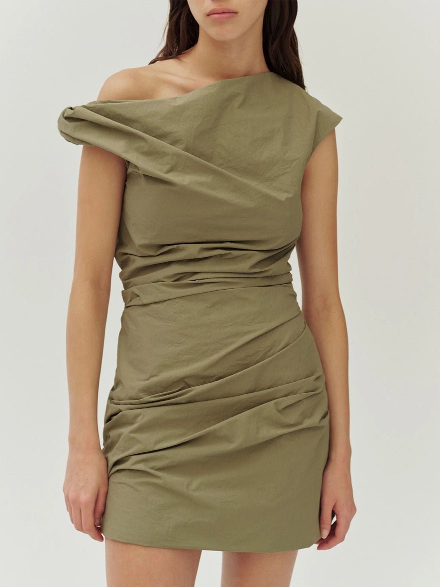 Paris Georgia Remmy Mini Dress - Clay photo 5