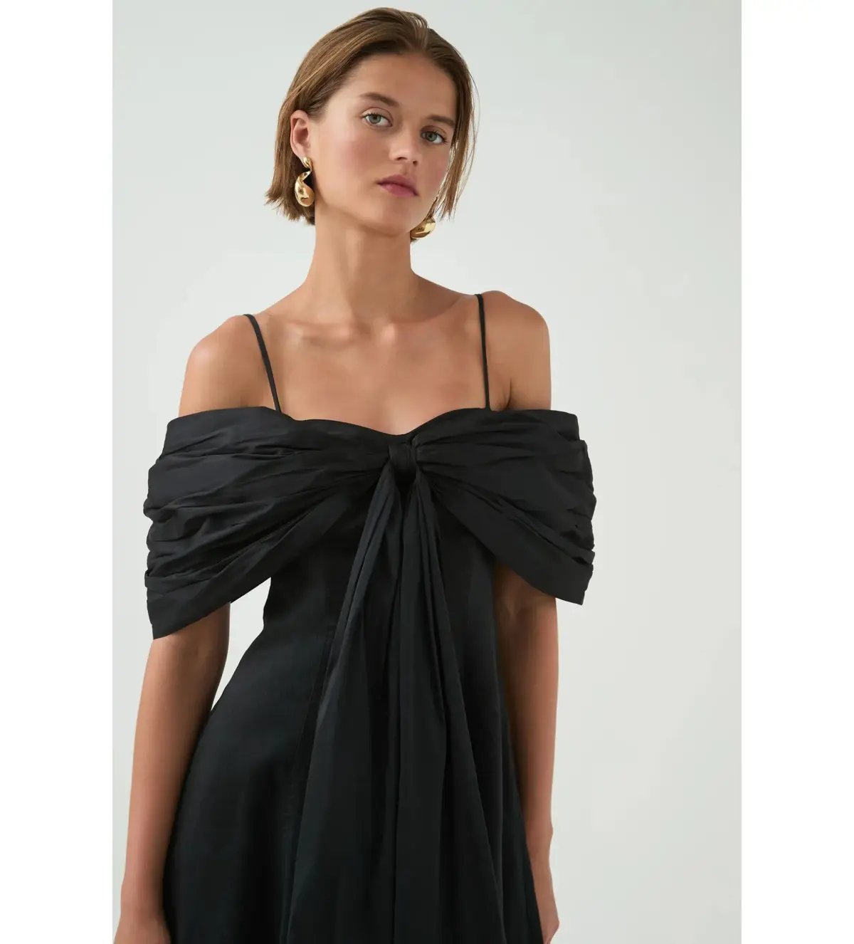 Aje Scarlett Gown Black Size AU 16 photo 4